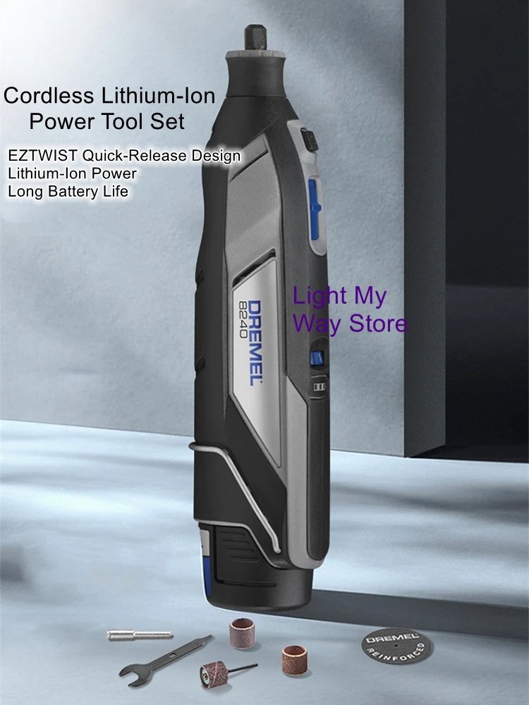 12V Lithium-Ion 1-in-1 Grinder and Charger, 8240 Cordless Grinder
12V Lithium-Ion 1-in-1 Grinder and Charger, 8240 Cordless Grinder