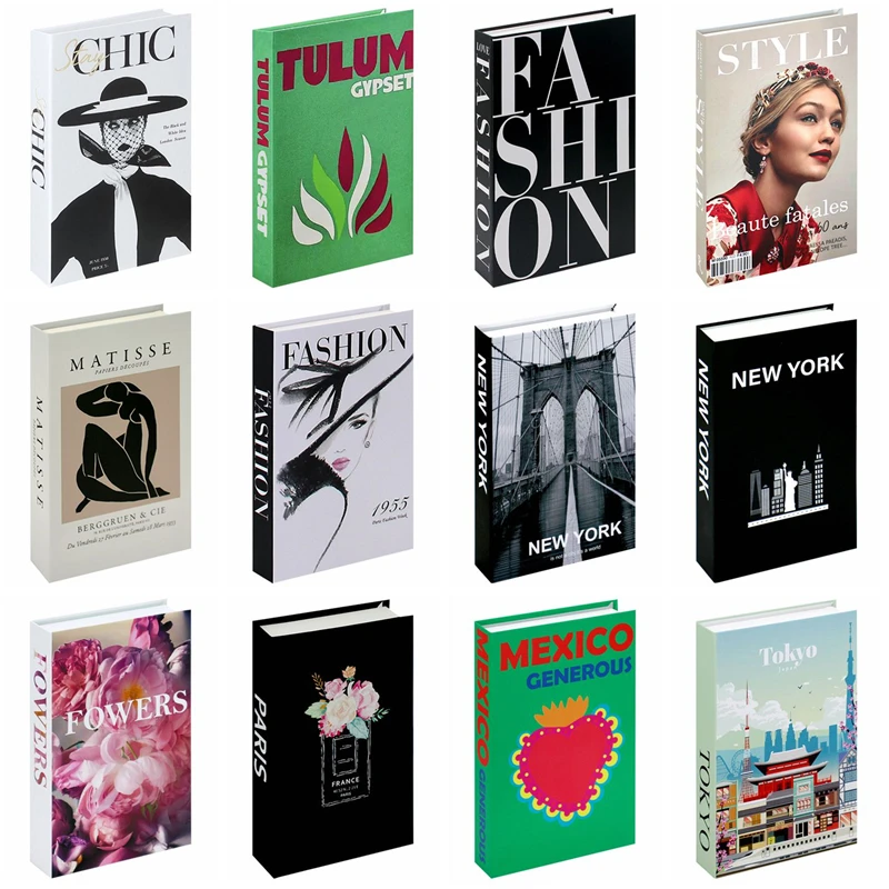 Поддельная книга, настольный стол для кафе, гостиная для домашнего декора, предметы интерьера, Современное украшение для дома, аксессуары, роскошная спальня
Поддельная книга, настольный стол для кафе, гостиная для домашнего декора, предметы интерьера, Современное украшение для дома, аксессуары, роскошная спальня