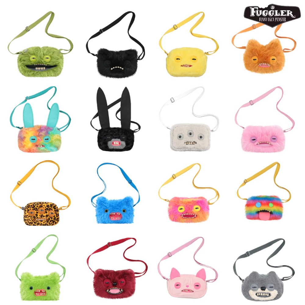 Оригинальная плюшевая сумка-кроссбоди Fuggler: большая сумка через плечо в виде монстра с зубами, пушистая сумка-кошелек для хранения, подарок на день рождения
Оригинальная плюшевая сумка-кроссбоди Fuggler: большая сумка через плечо в виде монстра с зубами, пушистая сумка-кошелек для хранения, подарок на день рождения