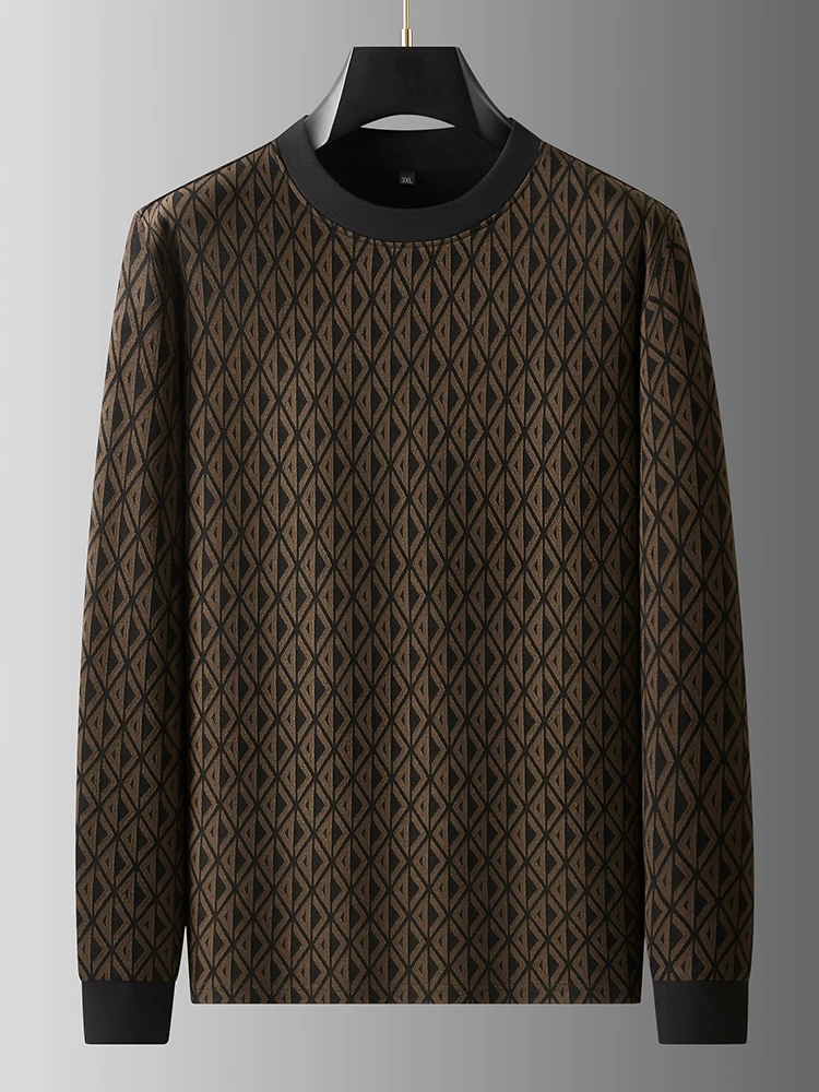 Новая осенняя вязаная футболка с цветочным принтом и длинным рукавом для мужчин больших размеров, свободного кроя, модная, с круглым вырезом, удобная, дышащая, повседневная.
Новая осенняя вязаная футболка с цветочным принтом и длинным рукавом для мужчин больших размеров, свободного кроя, модная, с круглым вырезом, удобная, дышащая, повседневная.