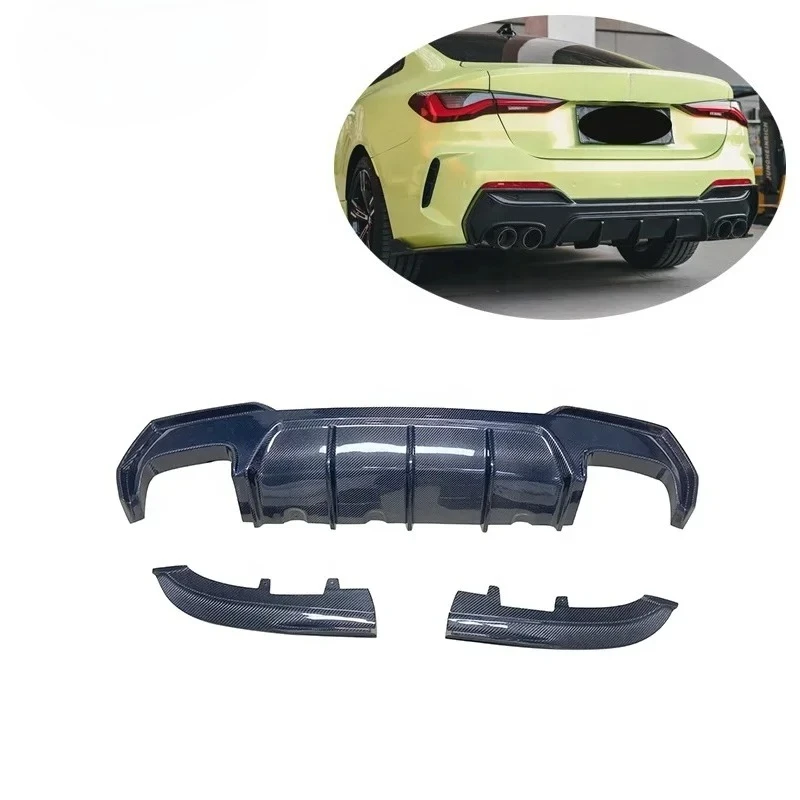 Carbon Fiber Rear Bumper Diffuser For BMW G22 G23 M Sports Rear Lip Splitter 2020-2022
Carbon Fiber Rear Bumper Diffuser For BMW G22 G23 M Sports Rear Lip Splitter 2020-2022