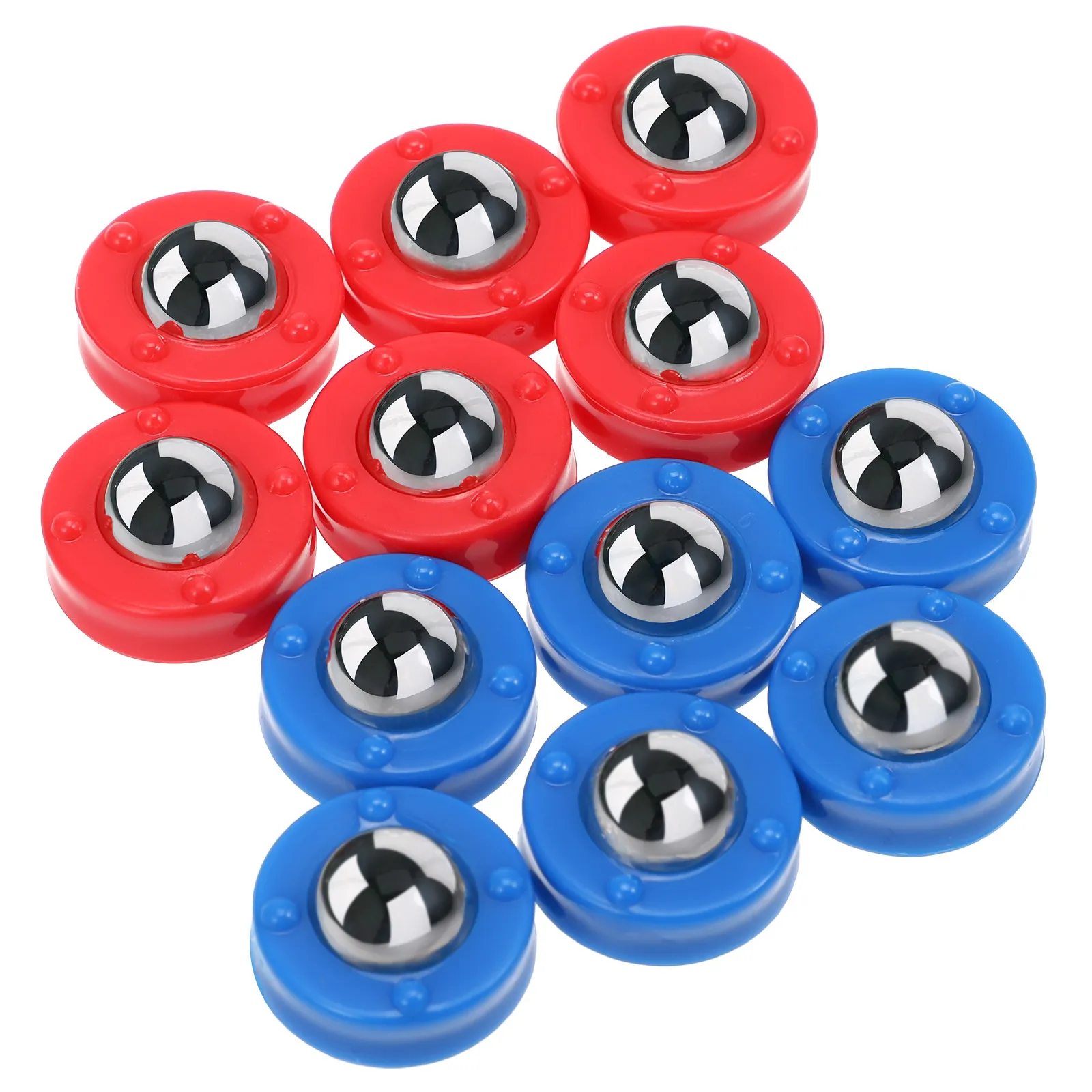 12Pcs Board Game Rolling Beads Multipurpose Plastic Iron Foosball Rolling Balls Free Sliding Accessories for Table Soccer Game
12Pcs Board Game Rolling Beads Multipurpose Plastic Iron Foosball Rolling Balls Free Sliding Accessories for Table Soccer Game