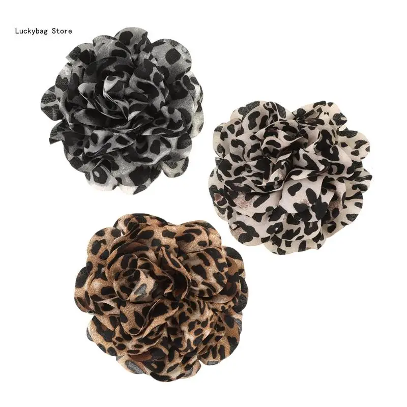 Vintage Leopard Print Camellia Hair Claw Clip Adjustable for Hair Volumes Unique Hairpieces Headwear Styling Accessory
Vintage Leopard Print Camellia Hair Claw Clip Adjustable for Hair Volumes Unique Hairpieces Headwear Styling Accessory