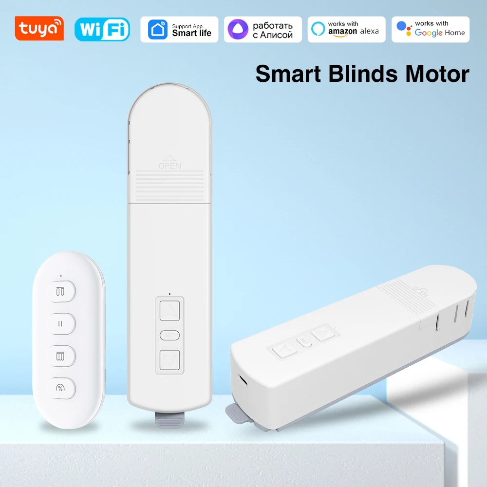 New WiFi Smart DIY Motorized Roller Blinds/Shades Drive Motor Hub Tuya Smart Life APP With Alexa/Google Home
New WiFi Smart DIY Motorized Roller Blinds/Shades Drive Motor Hub Tuya Smart Life APP With Alexa/Google Home