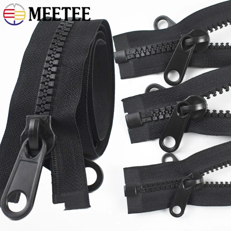 2Pcs Meetee 5#8# Resin Zippers 60-300cm Double-sided Auto Lock Zipper Sewing Tent Down Closure Zips Repair Kits Bags Accessories
2Pcs Meetee 5#8# Resin Zippers 60-300cm Double-sided Auto Lock Zipper Sewing Tent Down Closure Zips Repair Kits Bags Accessories