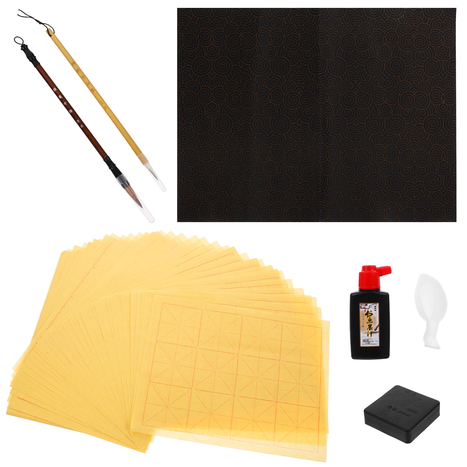 Calligraphy Brush Set Chinese Ink Stone Beginner Kit Practice Paper Supplies Portable Pens Writing Tools Study
Calligraphy Brush Set Chinese Ink Stone Beginner Kit Practice Paper Supplies Portable Pens Writing Tools Study
