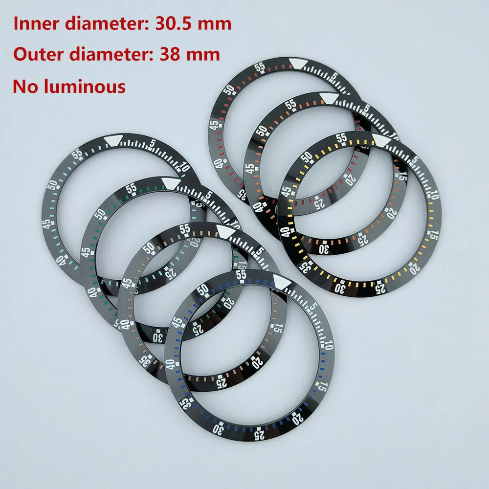 38mm ceramic insert bezel GMT watch insert bezel bezel is tilted for 40mm SUB case watch accessory repair tool
38mm ceramic insert bezel GMT watch insert bezel bezel is tilted for 40mm SUB case watch accessory repair tool