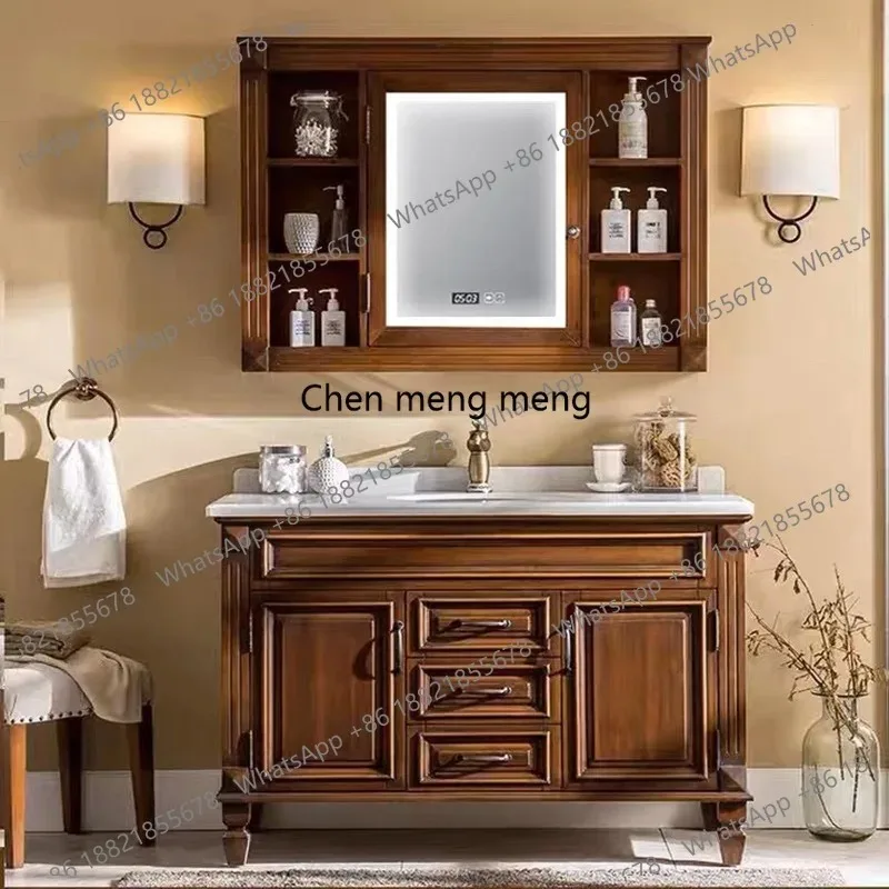 E136 American Style Bathroom Cabinets Modern Homestay Creative Bathroom Cabinets Luxury Wooden Home Furniture Gabinetti
E136 American Style Bathroom Cabinets Modern Homestay Creative Bathroom Cabinets Luxury Wooden Home Furniture Gabinetti