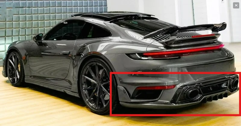 Authentic FORPorsche 992 Turbo S Real Carbon Fiber Rear Diffuser Lip
Authentic FORPorsche 992 Turbo S Real Carbon Fiber Rear Diffuser Lip