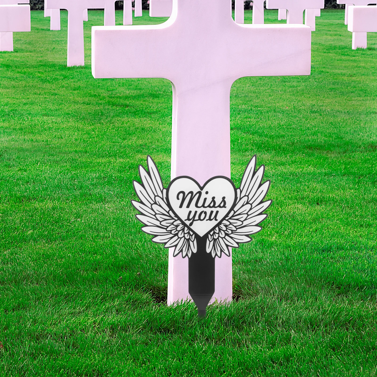1pcs Angel Grave Decoration Garden Stake Memorial Plaque For Cemetery Yard Lawn Outdoor Sign Marker Decorations
1pcs Angel Grave Decoration Garden Stake Memorial Plaque For Cemetery Yard Lawn Outdoor Sign Marker Decorations