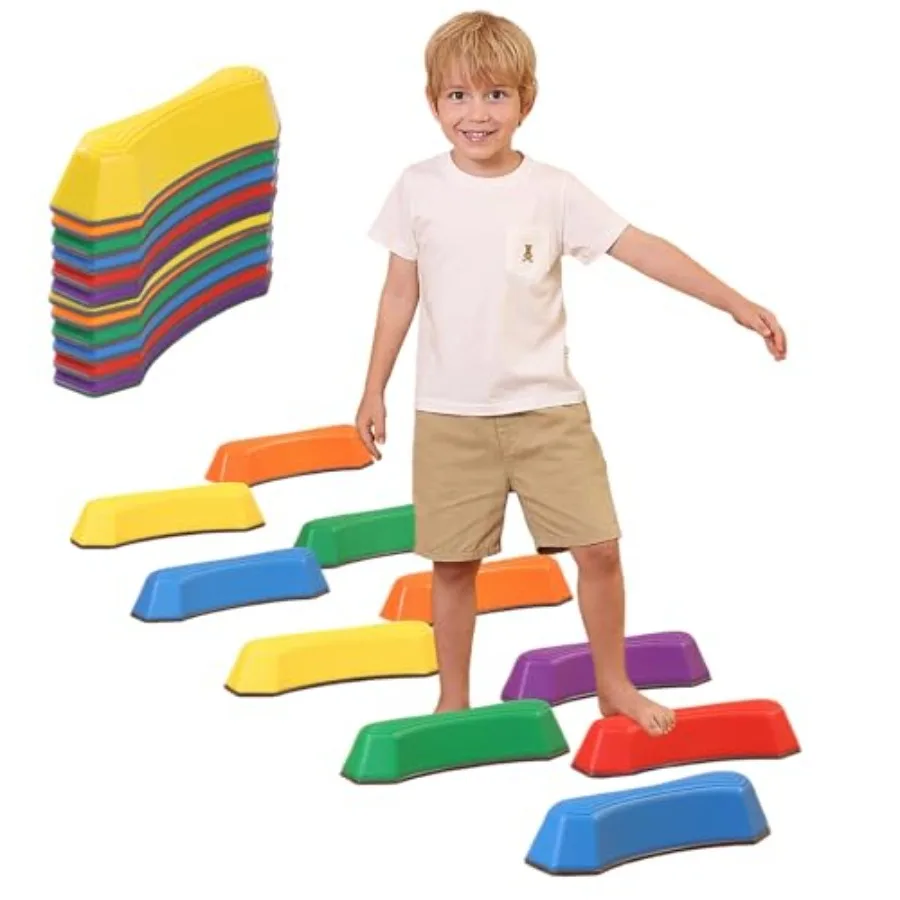Stepping Stones for Balance Beam Non-Slip Bottom Exercise Coordination and Stability Sensory Toys Toddler Outdoor Toys Outdoor
Stepping Stones for Balance Beam Non-Slip Bottom Exercise Coordination and Stability Sensory Toys Toddler Outdoor Toys Outdoor