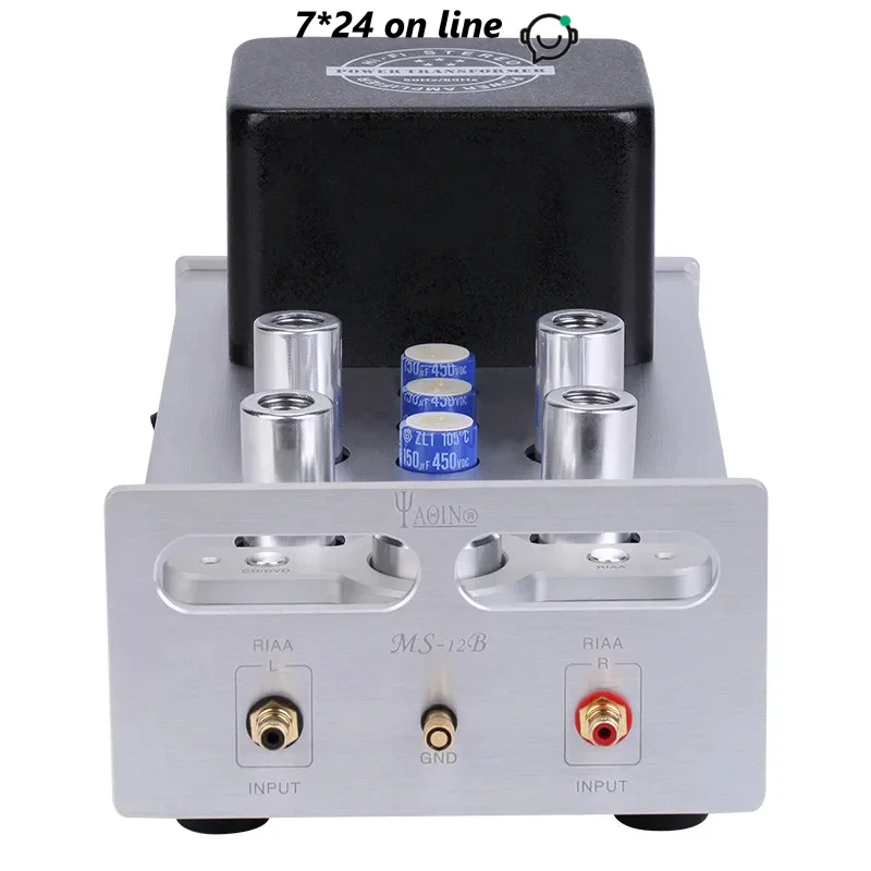 YAQIN MS-12B Tube Phono Stage Pre-AMP MM RIAA Turntable HiFi Stereo Pre amplifier Tube Amplifier 110-240V
YAQIN MS-12B Tube Phono Stage Pre-AMP MM RIAA Turntable HiFi Stereo Pre amplifier Tube Amplifier 110-240V