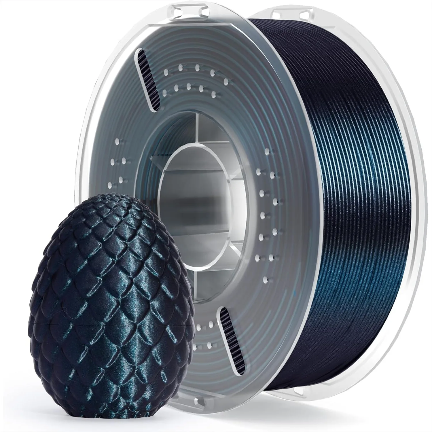 PLA Filament 1.75mm Galaxy Black 1KG, Shiny 3D Printer Filament with Dimensional Accuracy +/- 0.02mm, 1kg Spool for FDM Printers
PLA Filament 1.75mm Galaxy Black 1KG, Shiny 3D Printer Filament with Dimensional Accuracy +/- 0.02mm, 1kg Spool for FDM Printers