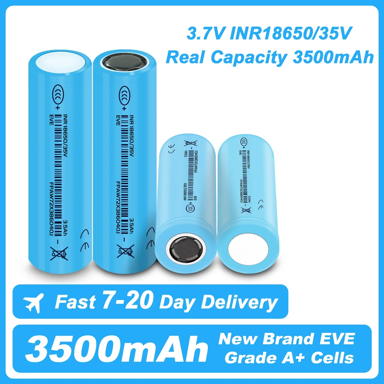 2025 18650 3500mAh Battery 3.7v 18650 Lithium Rechargeable Lithium 3,7V lithium Li-ion batteryBattery Flashlight Battery
2025 18650 3500mAh Battery 3.7v 18650 Lithium Rechargeable Lithium 3,7V lithium Li-ion batteryBattery Flashlight Battery