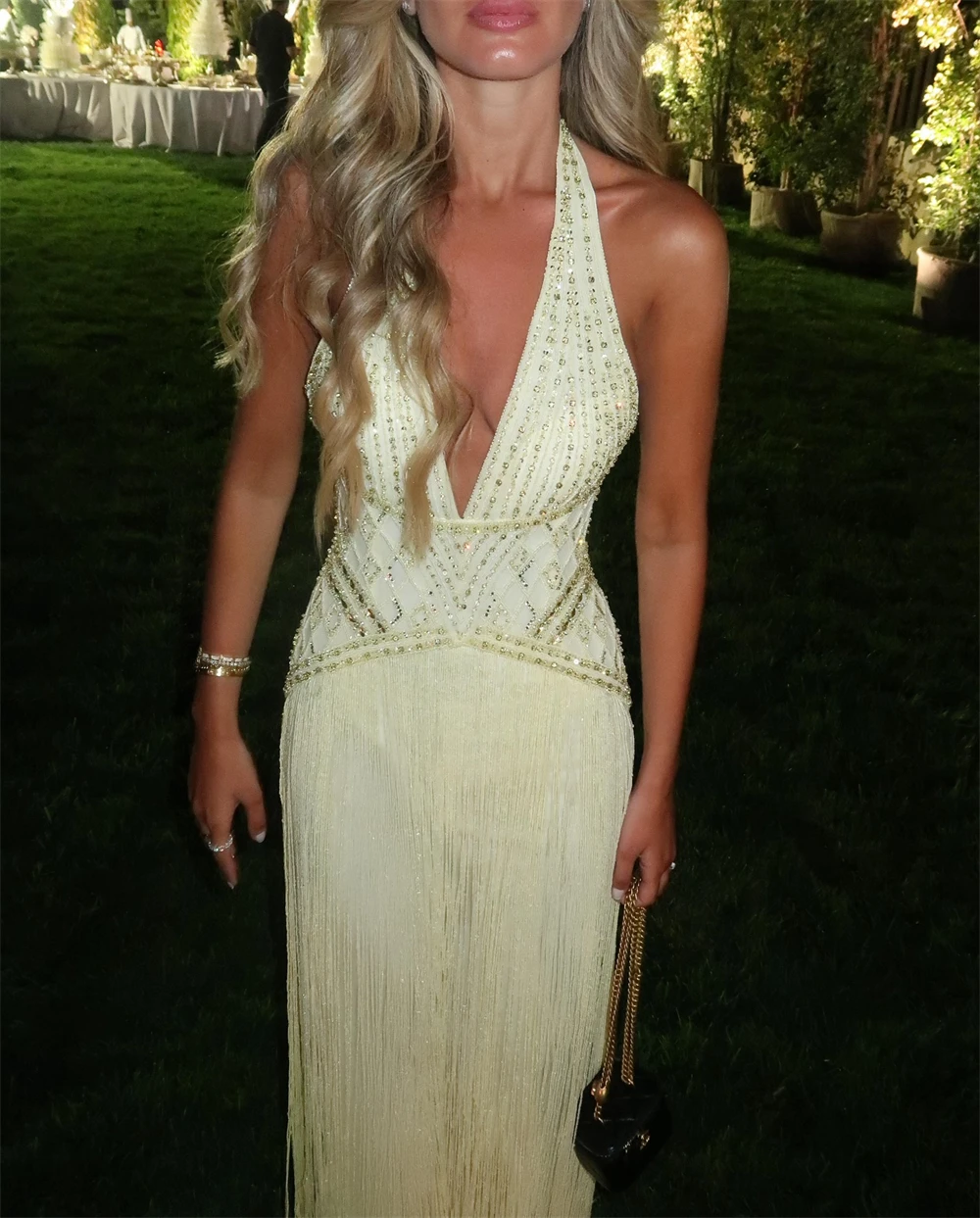 Customized High Quality Yellow Jersey Evening Dresses Graceful Halter Homecoming Dress Temperament Special Occasion Gowns
Customized High Quality Yellow Jersey Evening Dresses Graceful Halter Homecoming Dress Temperament Special Occasion Gowns