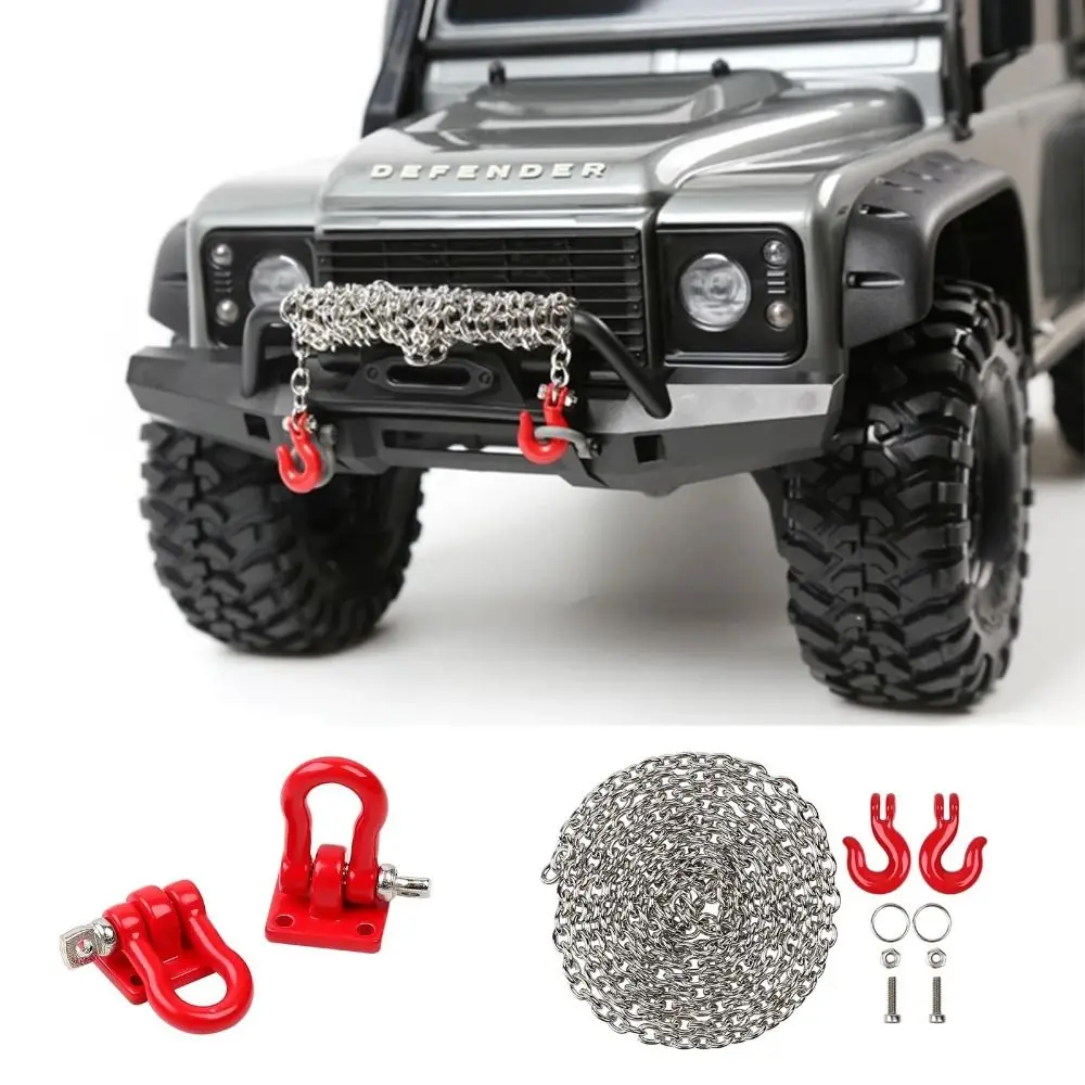 Red RC Trailer Tow Hook Upgrade Tow Hook Tow Chain for 1:10 RC Crawler Car Redcat Gen8 VS4-10 Axial SCX10 90046 AXI03007 Capra
Red RC Trailer Tow Hook Upgrade Tow Hook Tow Chain for 1:10 RC Crawler Car Redcat Gen8 VS4-10 Axial SCX10 90046 AXI03007 Capra