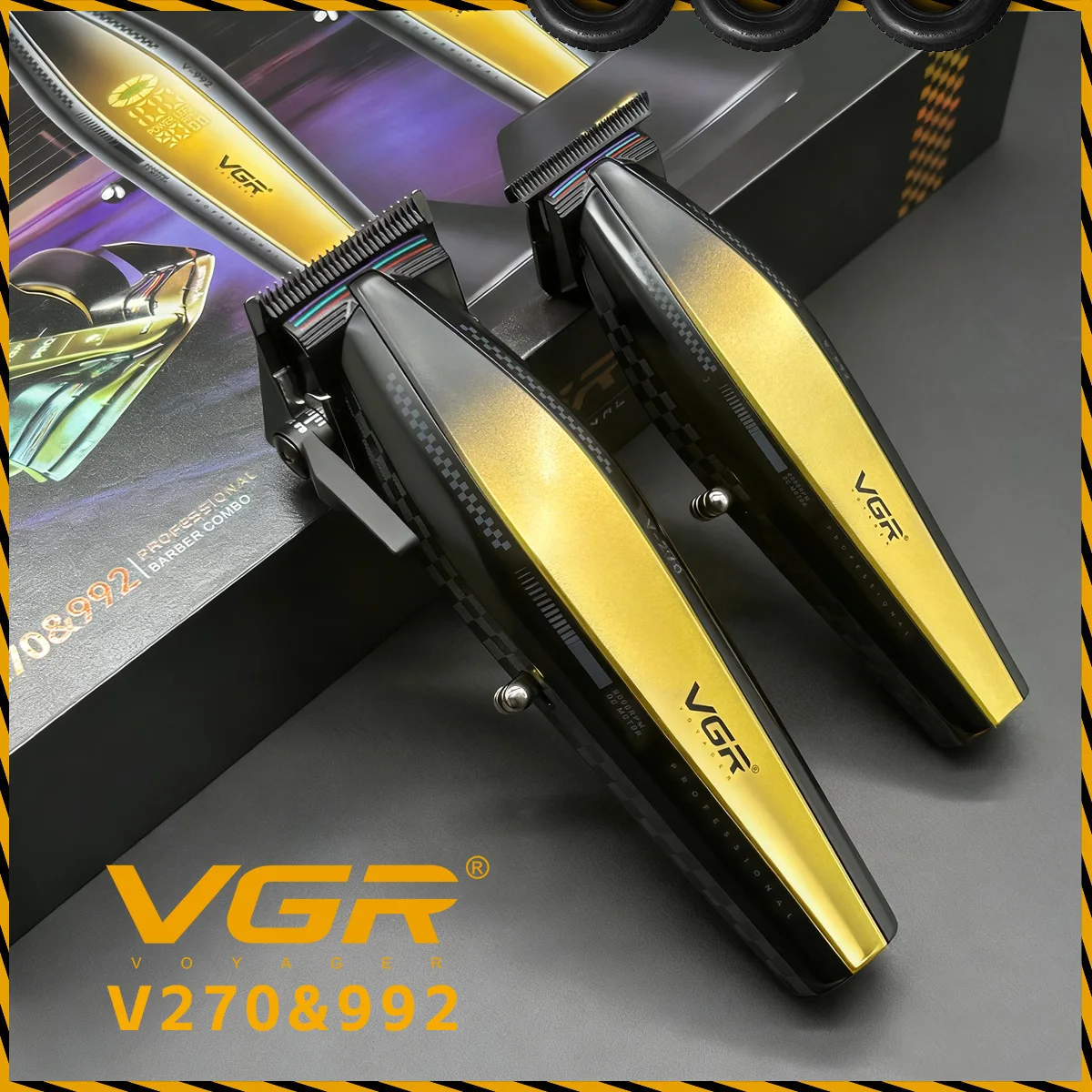 VGR Hair Trimmer Professional Electric Trimmers Hair Cutting Machine Cordless Adjustable Clippers Hair Trimmer for Men V-992 270
VGR Hair Trimmer Professional Electric Trimmers Hair Cutting Machine Cordless Adjustable Clippers Hair Trimmer for Men V-992 270