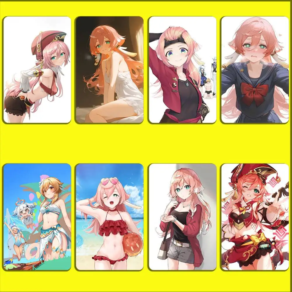 G-Genshin Impact Yanfei Card Stickers For Debit Bank Credit Cards Metro Bus Pass Sticker Decoration Cover Skin
G-Genshin Impact Yanfei Card Stickers For Debit Bank Credit Cards Metro Bus Pass Sticker Decoration Cover Skin