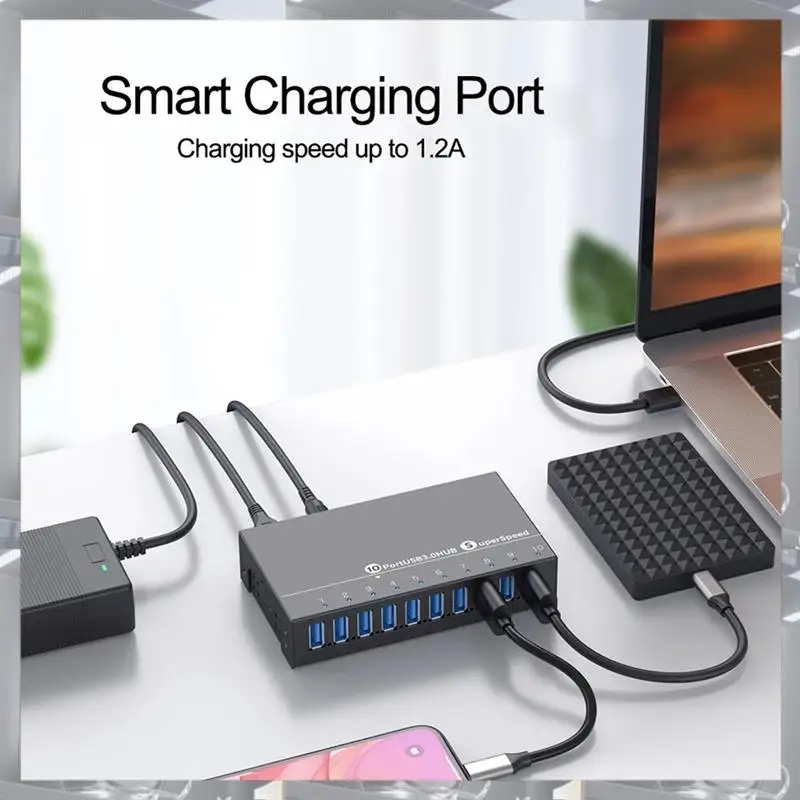 Hot Selling-Metal 10 Port USB3.0 High Speed Data Sync Hub Fast Charger Splitter With 12V5A Power Adapter For Phone Tablet,Metal
Hot Selling-Metal 10 Port USB3.0 High Speed Data Sync Hub Fast Charger Splitter With 12V5A Power Adapter For Phone Tablet,Metal
