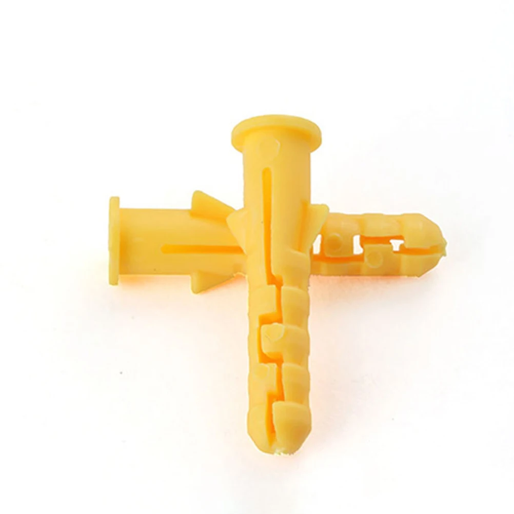 200pcs Plastic Expansion Tube Kit M6x40 Yellow Self Drilling Ribbed Wall Anchors Drywall Screws High Toughness Impact Resistance
200pcs Plastic Expansion Tube Kit M6x40 Yellow Self Drilling Ribbed Wall Anchors Drywall Screws High Toughness Impact Resistance
