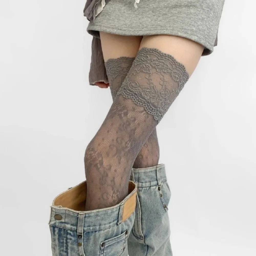 New Sexy Middle Tube Socks Nylon Fishnet Lace Trim Hosiery Retro Floral Compression Socks Women
New Sexy Middle Tube Socks Nylon Fishnet Lace Trim Hosiery Retro Floral Compression Socks Women
