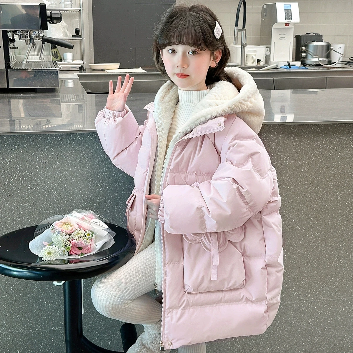 2025 New Girls' Cotton Coat Winter Thick Hooded Long Style Children's Clothing Pink Purple Warm Girls' Jacket 5-15 Years RM79
2025 New Girls' Cotton Coat Winter Thick Hooded Long Style Children's Clothing Pink Purple Warm Girls' Jacket 5-15 Years RM79