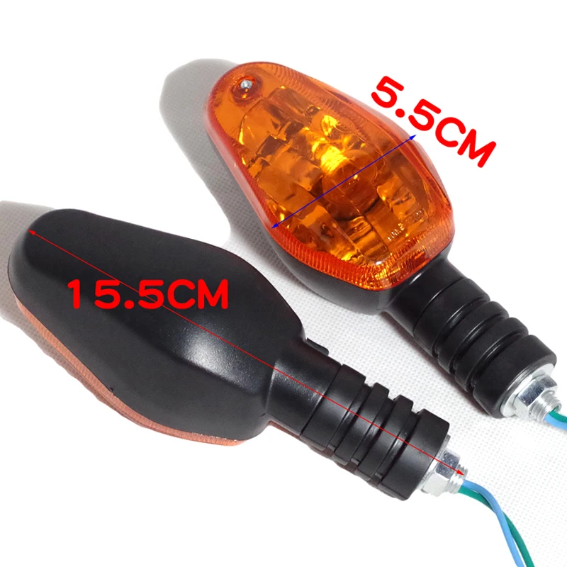 12V Universal Motorcycle Turning Lights for Honda Yamaha Suzuki Haojue Lifan Haojin Dayun Loncin 2 Wheeler Tricycle Signal Lamp
12V Universal Motorcycle Turning Lights for Honda Yamaha Suzuki Haojue Lifan Haojin Dayun Loncin 2 Wheeler Tricycle Signal Lamp