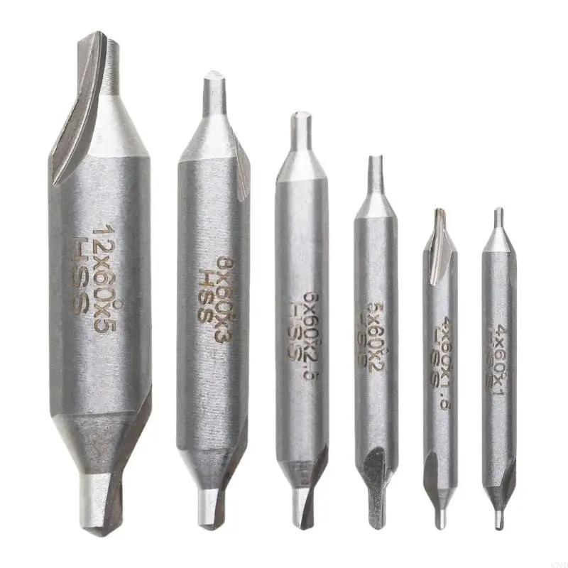 E7CD Professional HSS Drill Bits For Centering And Chamfering 6 Sizes From 1mm To 5mm
E7CD Professional HSS Drill Bits For Centering And Chamfering 6 Sizes From 1mm To 5mm