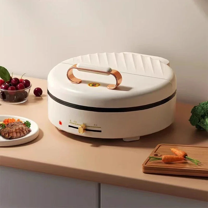 Electric Pancake Pan, Double-sided Heating Breakfast Round Pancake Machine, Suspended Frying Pan
Electric Pancake Pan, Double-sided Heating Breakfast Round Pancake Machine, Suspended Frying Pan