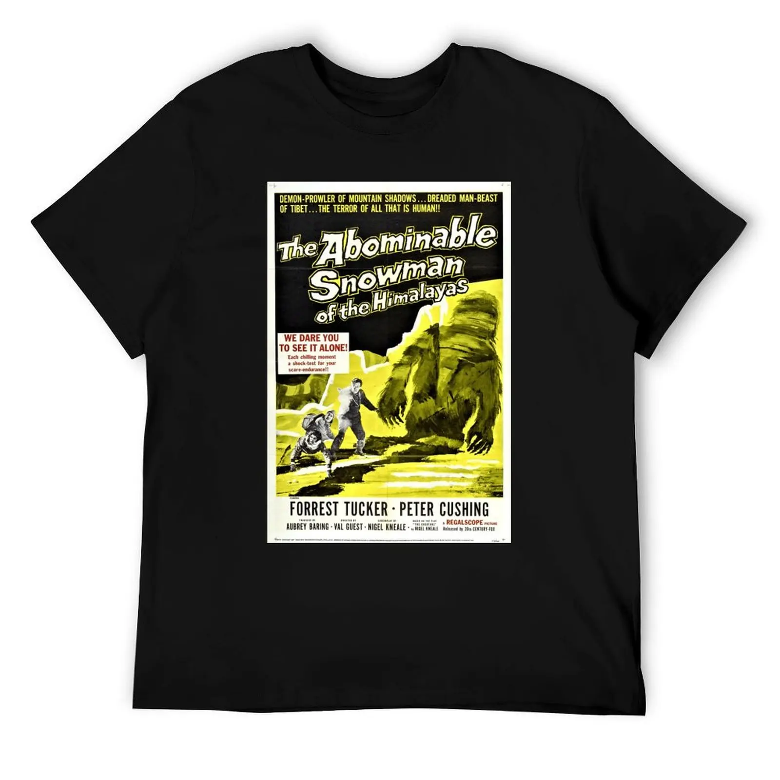 Vintage Horror Movie - The Abominable Snowman of the Himalayas T-Shirt man t shirt cotton t shirts for man pack white T-Shirt
Vintage Horror Movie - The Abominable Snowman of the Himalayas T-Shirt man t shirt cotton t shirts for man pack white T-Shirt