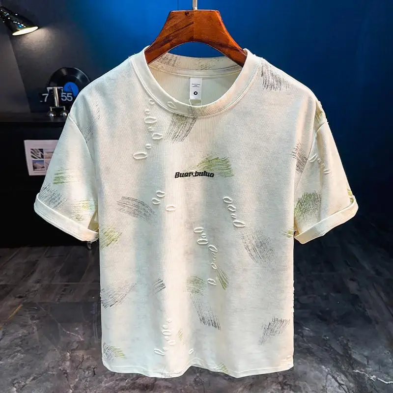 2025 New Retro Nostalgic Personalized Short Sleeve T-shirt for Men, Loose and Casual Half Sleeve Versatile Top
2025 New Retro Nostalgic Personalized Short Sleeve T-shirt for Men, Loose and Casual Half Sleeve Versatile Top