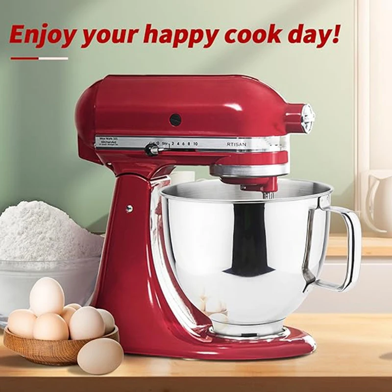 Чаша миксера PZHI из нержавеющей стали 5QT, совместимая с миксерами KITCHENAID TILT-HEAD STAND, 4,5-5 литров, 5-литровая чаша для смешивания
Чаша миксера PZHI из нержавеющей стали 5QT, совместимая с миксерами KITCHENAID TILT-HEAD STAND, 4,5-5 литров, 5-литровая чаша для смешивания