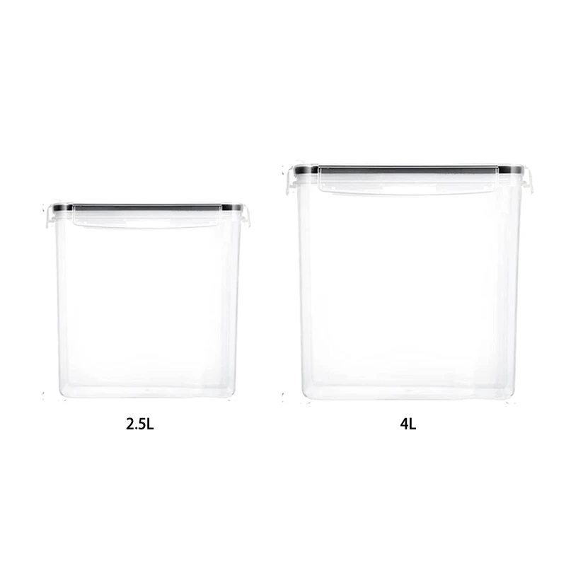 Cereal Containers Storage with Flip-Top Lids, 2pcs Airtight Food Storage Canister for Kitchen Pantry Counter Bulk Food Storage
Cereal Containers Storage with Flip-Top Lids, 2pcs Airtight Food Storage Canister for Kitchen Pantry Counter Bulk Food Storage