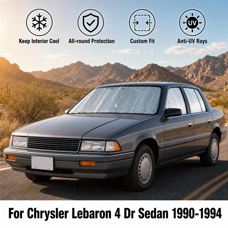 For Chrysler Lebaron 4 Dr Sedan 1990-1994 Full Set Car Window Sunshades UV Block Privacy Heat Insulated Foldable Car Curtain
For Chrysler Lebaron 4 Dr Sedan 1990-1994 Full Set Car Window Sunshades UV Block Privacy Heat Insulated Foldable Car Curtain
