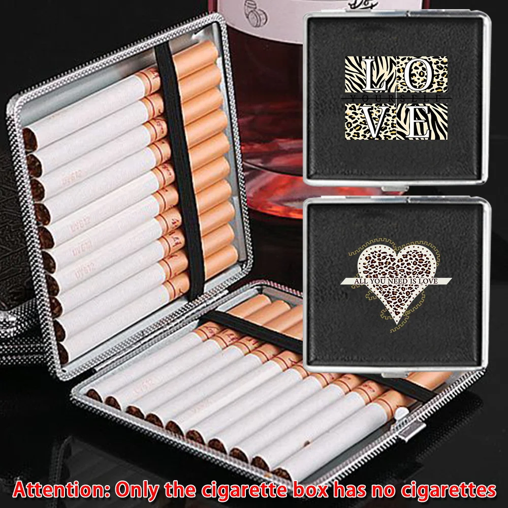 PU Waterproof Cigarette Organizer Case High-capacity Cigar Protective Cover Dustproof Smoking Accessories Leopard Pattern
PU Waterproof Cigarette Organizer Case High-capacity Cigar Protective Cover Dustproof Smoking Accessories Leopard Pattern