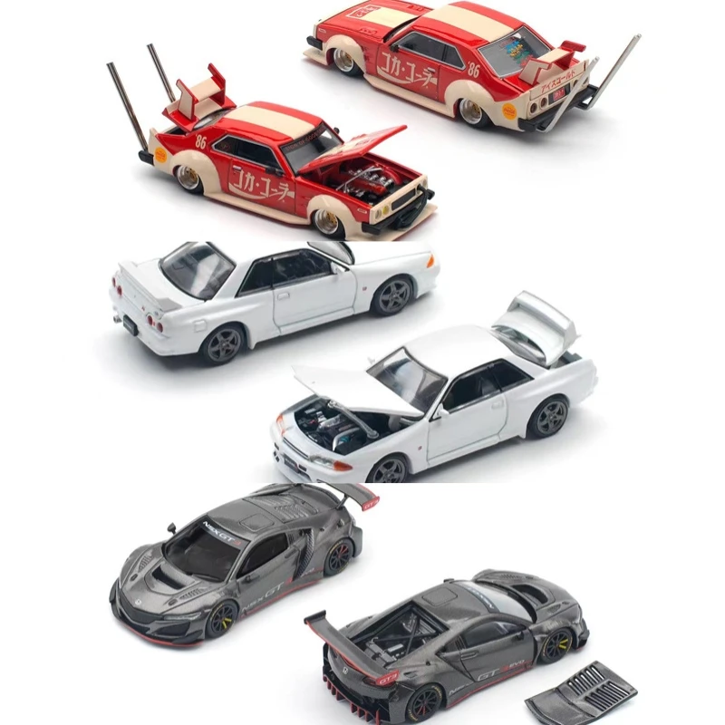 (Предварительный заказ) Литая под давлением модель автомобиля POP RACE 1:64 
(Предварительный заказ) Литая под давлением модель автомобиля POP RACE 1:64