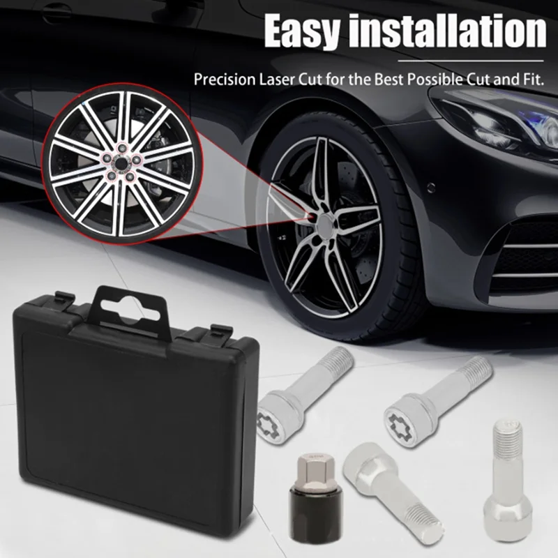 Anti-Theft Screw Lock Nut Kit A0019901707 For Mercedes Benz ML GL GLK Wheel Security Device
Anti-Theft Screw Lock Nut Kit A0019901707 For Mercedes Benz ML GL GLK Wheel Security Device