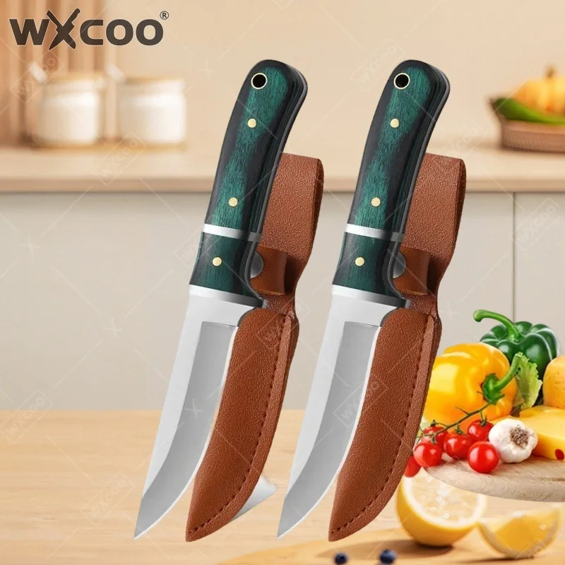 WXCOO 1PC Kitchen Steak Knife Fruit Slicing Meat Cutter Utility Knife Stainless Steel Butcher Knife Kitchen Accessories
WXCOO 1PC Kitchen Steak Knife Fruit Slicing Meat Cutter Utility Knife Stainless Steel Butcher Knife Kitchen Accessories