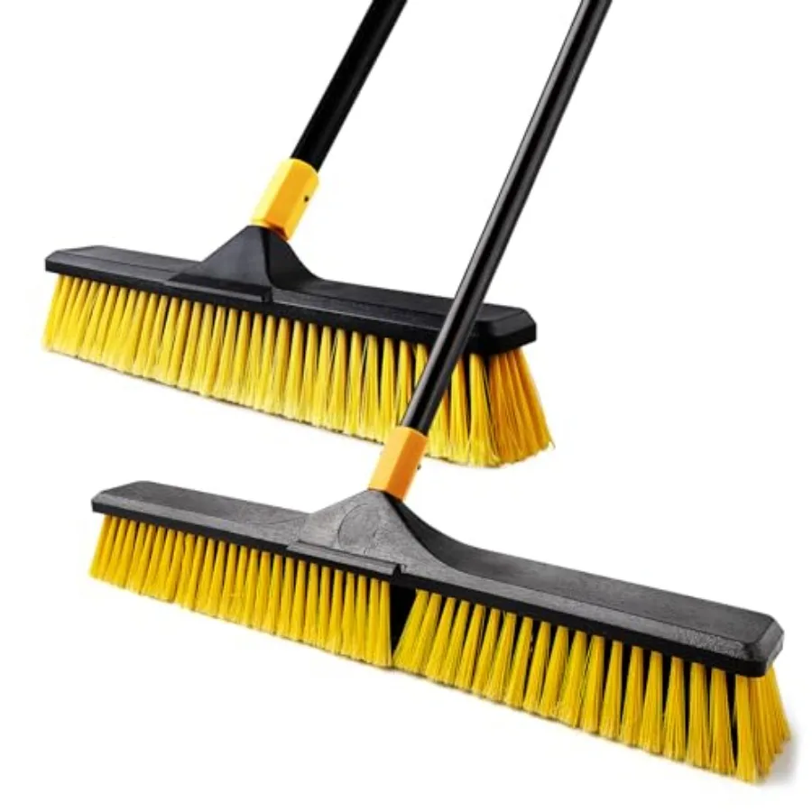 Щетка для метлы, набор 18 + 24 дюйма, 5,3 дюйма, длинная ручка, жесткая щетина, сверхмощная, для улицы, для чистки ванной комнаты, кухни, патио
Щетка для метлы, набор 18 + 24 дюйма, 5,3 дюйма, длинная ручка, жесткая щетина, сверхмощная, для улицы, для чистки ванной комнаты, кухни, патио