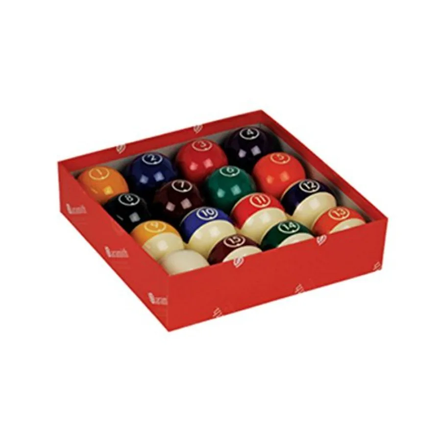 Continental 2 1/4" Billiard Regulation Pool Ball Set/16 Balls
Continental 2 1/4" Billiard Regulation Pool Ball Set/16 Balls