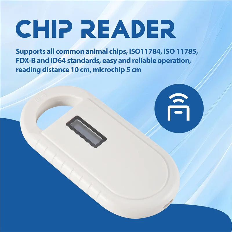 B18B Animal Chip Reader For Animals RFID Chip Microchip Animals ISO Transponder For Animal Identification
B18B Animal Chip Reader For Animals RFID Chip Microchip Animals ISO Transponder For Animal Identification