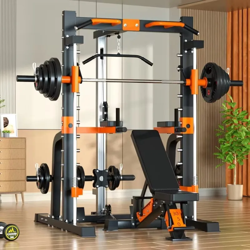 Wholesale Portable Steel Fitness Machine Comprehensive Squat Exercise Equipment with Triceps Practice Part Smith Rack
Wholesale Portable Steel Fitness Machine Comprehensive Squat Exercise Equipment with Triceps Practice Part Smith Rack
