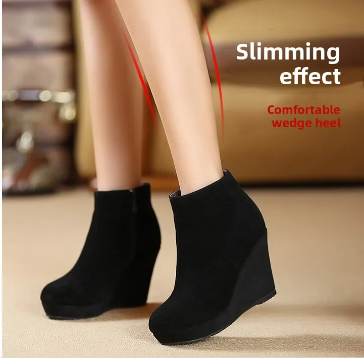 Женские ботинки, весенне-осенне-зимние удобные ботильоны на толстом каблуке, боковая молния, водонепроницаемая платформа с круглым носком
Женские ботинки, весенне-осенне-зимние удобные ботильоны на толстом каблуке, боковая молния, водонепроницаемая платформа с круглым носком
