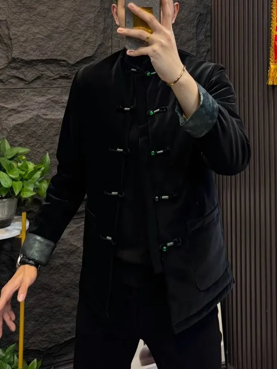 Autumn Winter down Jaet Comfortable Warm Versatile Luxury Faionable Tang Suit Coat with Button Design Long Sve Casual ...
Autumn Winter down Jaet Comfortable Warm Versatile Luxury Faionable Tang Suit Coat with Button Design Long Sve Casual ...