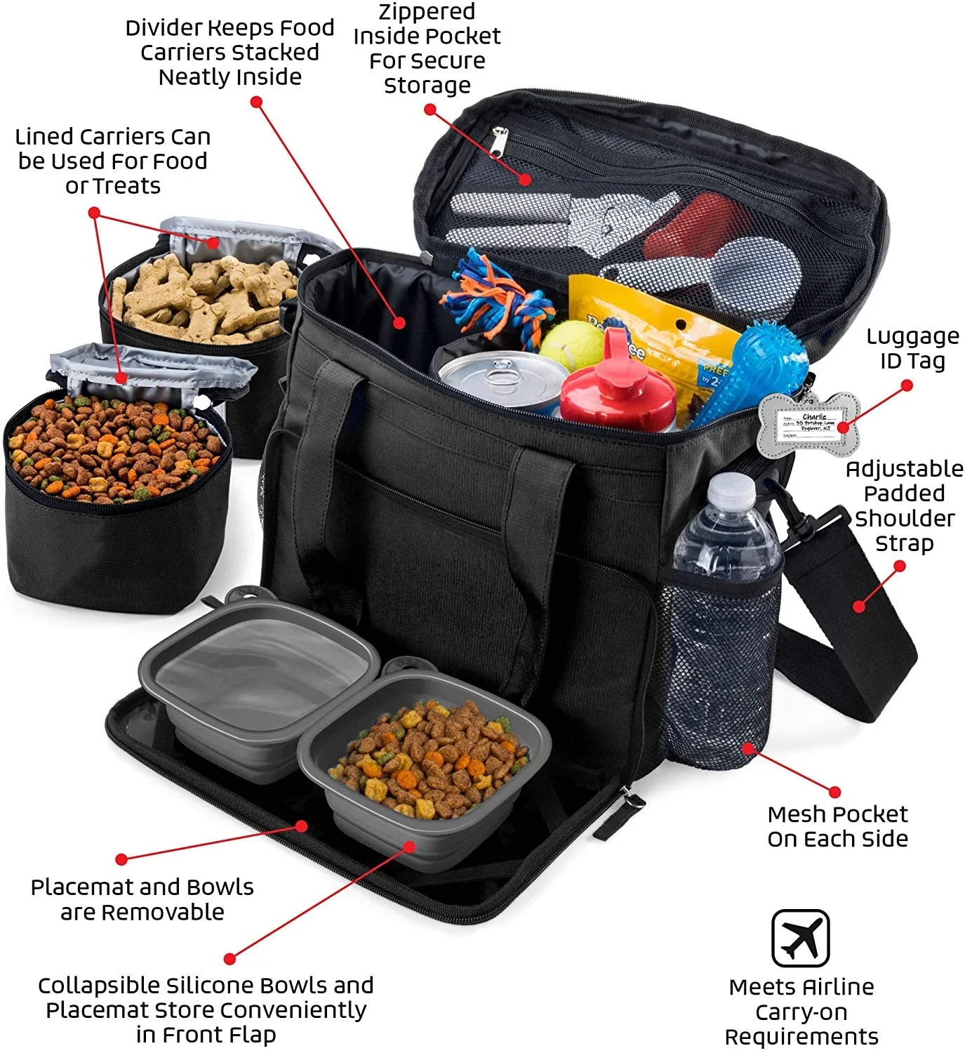 Stock Storage Foldable Pet Cat Tote Bag Dog Travel Bag For Dog Stores All Your Dog Accessories With Bowl,backpack Travel Bag
Stock Storage Foldable Pet Cat Tote Bag Dog Travel Bag For Dog Stores All Your Dog Accessories With Bowl,backpack Travel Bag