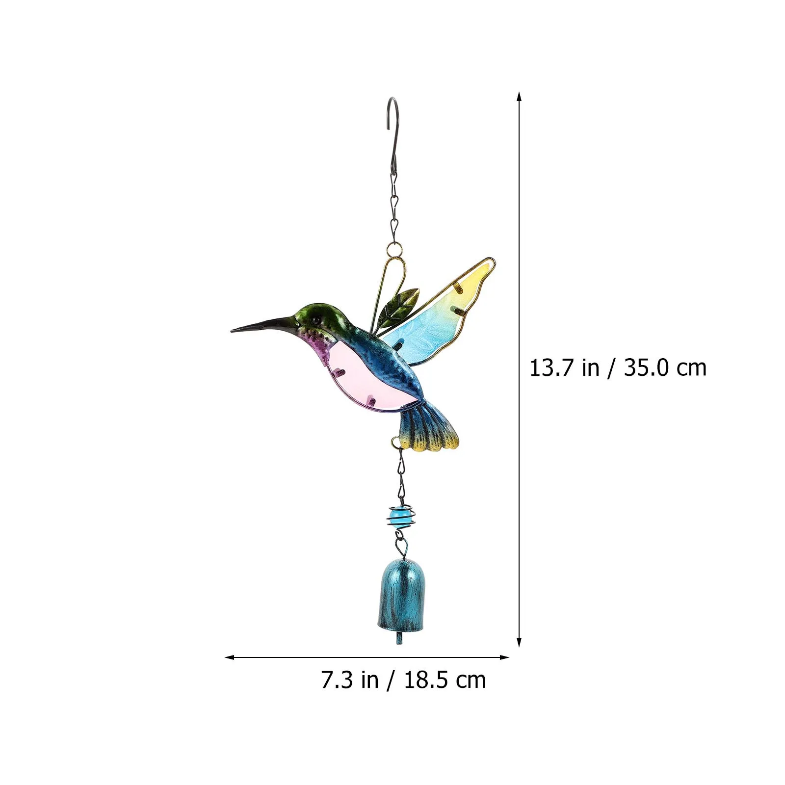 1Pcs Vintage Hummingbird Wind Chime Iron Bells Hanging Door Chime Decorative Bell for Home Office Window Pendant
1Pcs Vintage Hummingbird Wind Chime Iron Bells Hanging Door Chime Decorative Bell for Home Office Window Pendant