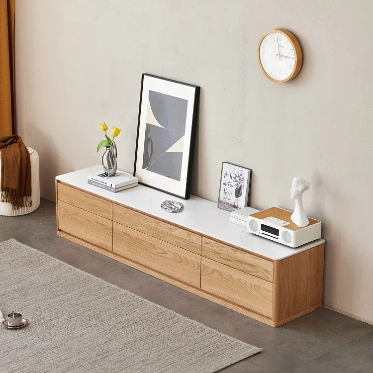 Furniture Manufacture Modern Solid Wood Sintered Top TV Stand Cabinet with Storage Drawers
Furniture Manufacture Modern Solid Wood Sintered Top TV Stand Cabinet with Storage Drawers