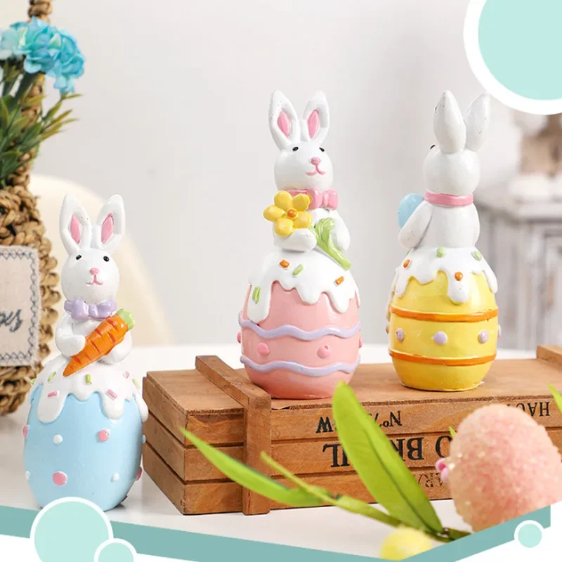 2026 Easter Bunny Easter Egg Resin Decoration Warm Spring Atmosphere Home Decoration Desktop Bookshelf Decoration Holiday Gift
2026 Easter Bunny Easter Egg Resin Decoration Warm Spring Atmosphere Home Decoration Desktop Bookshelf Decoration Holiday Gift