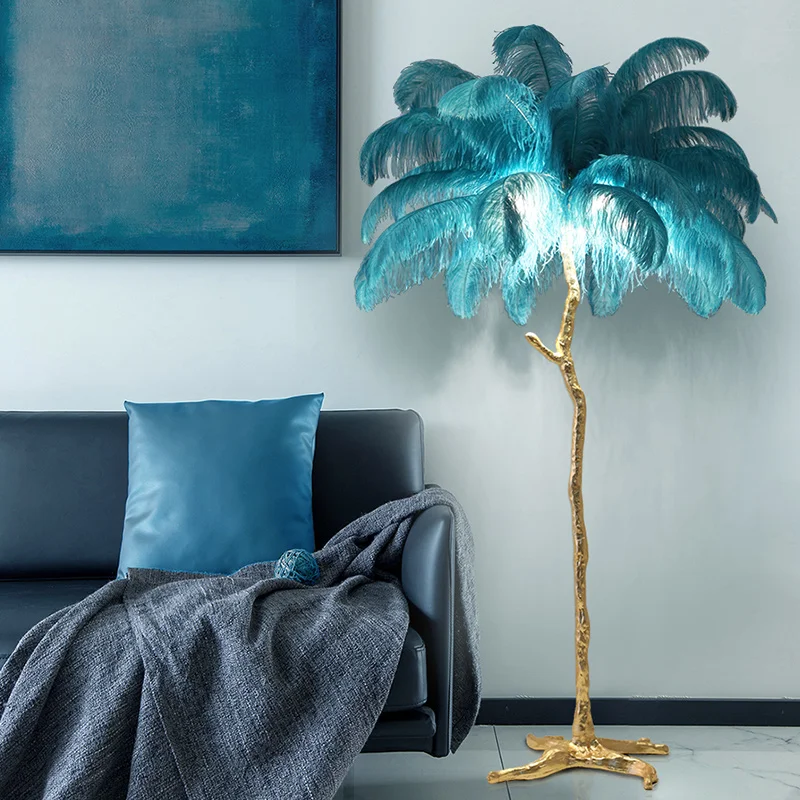 Modern Ostrich Feather LED Floor Lamp Living Room Table Home Decoration Bedroom Bedside Foot Switch Standing Resin Desk Lights
Modern Ostrich Feather LED Floor Lamp Living Room Table Home Decoration Bedroom Bedside Foot Switch Standing Resin Desk Lights