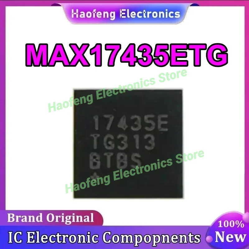 5PCS MAX17435ETG +T QFN-24 100% New Original in stock
5PCS MAX17435ETG +T QFN-24 100% New Original in stock